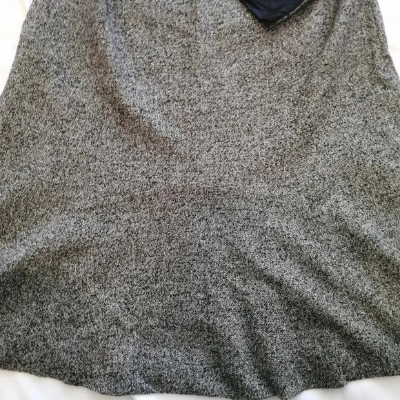Gerard Darel Wool Blend Pleated Midi Skirt Heathered Gray 42 FR or 10 US - Picture 7 of 15
